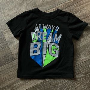 2T Always Dream Big Boys T-Shirt